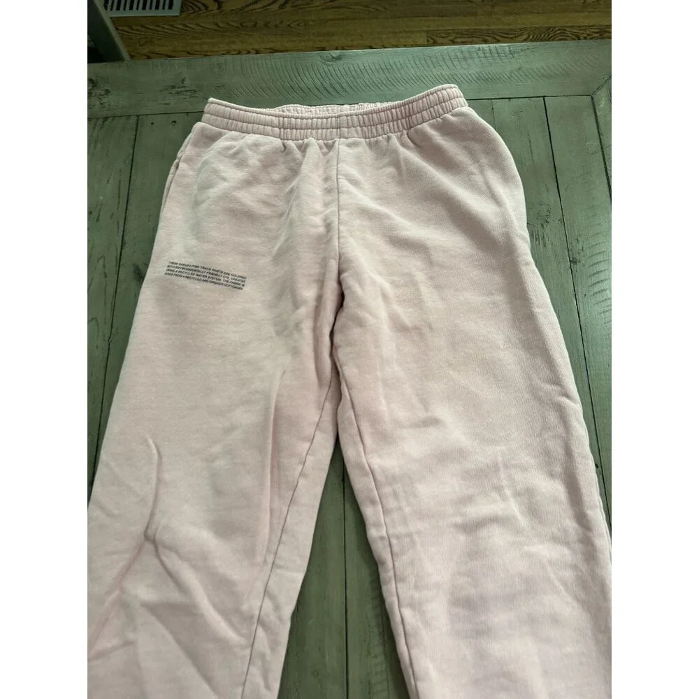 PANGAIA Sakura Pink 365 Track Pants Organic Recycled Cotton Sweatpants Size XS - Picture 5 of 6